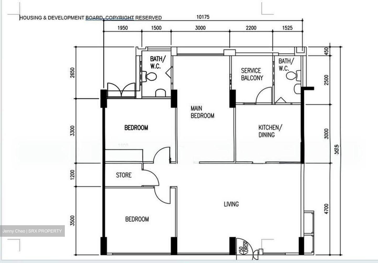 Blk 928 Hougang Street 91 (Hougang), HDB 4 Rooms #585007671